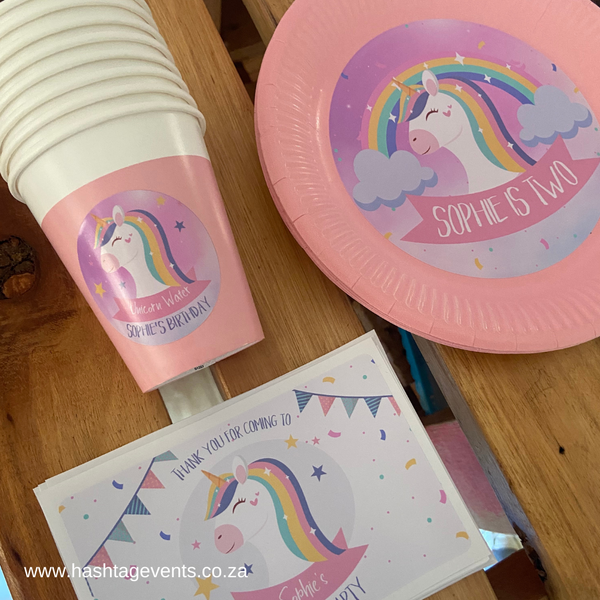 Cup, Plate & Party Custom Package (10)