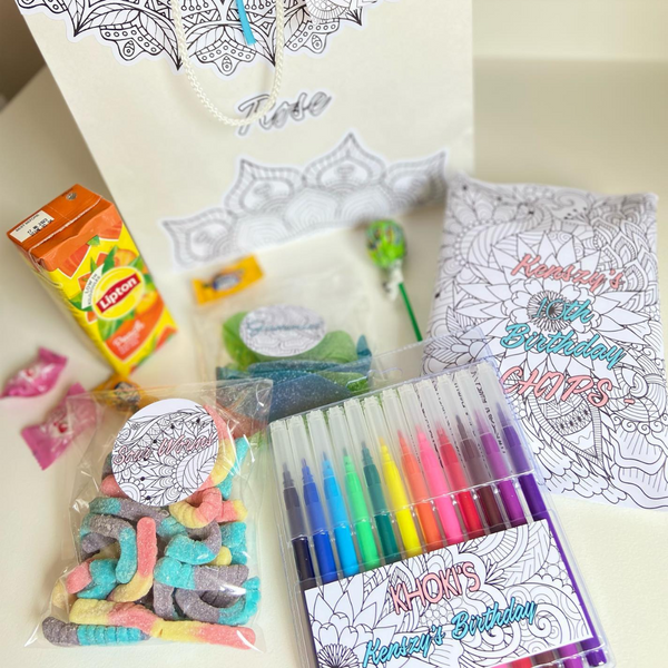Colour-In Party Pack - A4