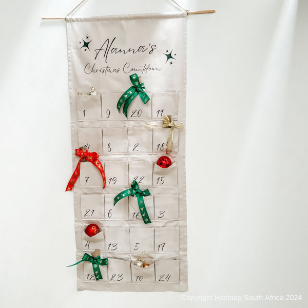 Personalised Fabric Advent Calendar